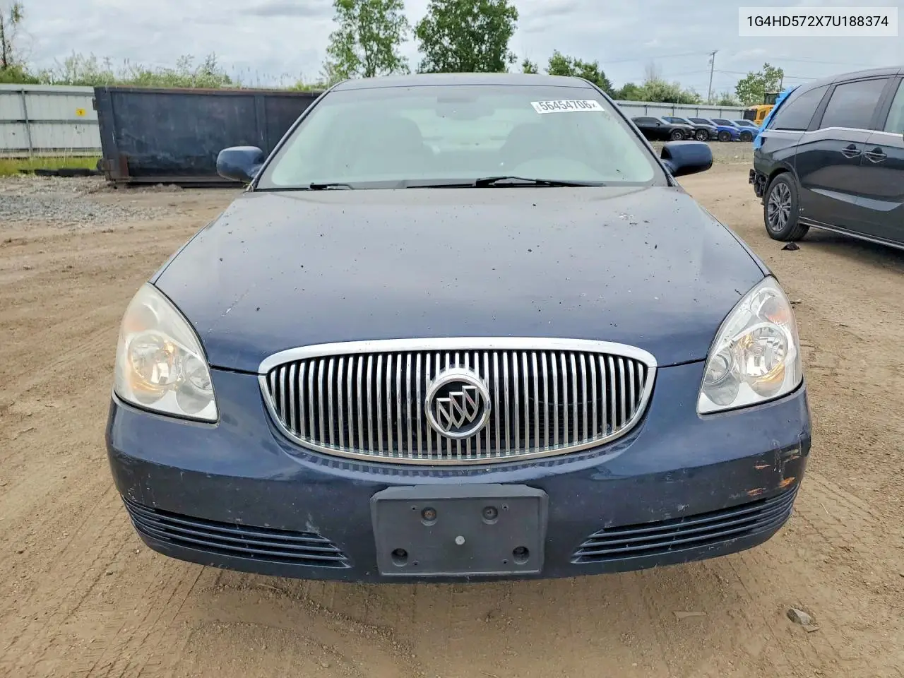 2007 Buick Lucerne Cxl VIN: 1G4HD572X7U188374 Lot: 56454706