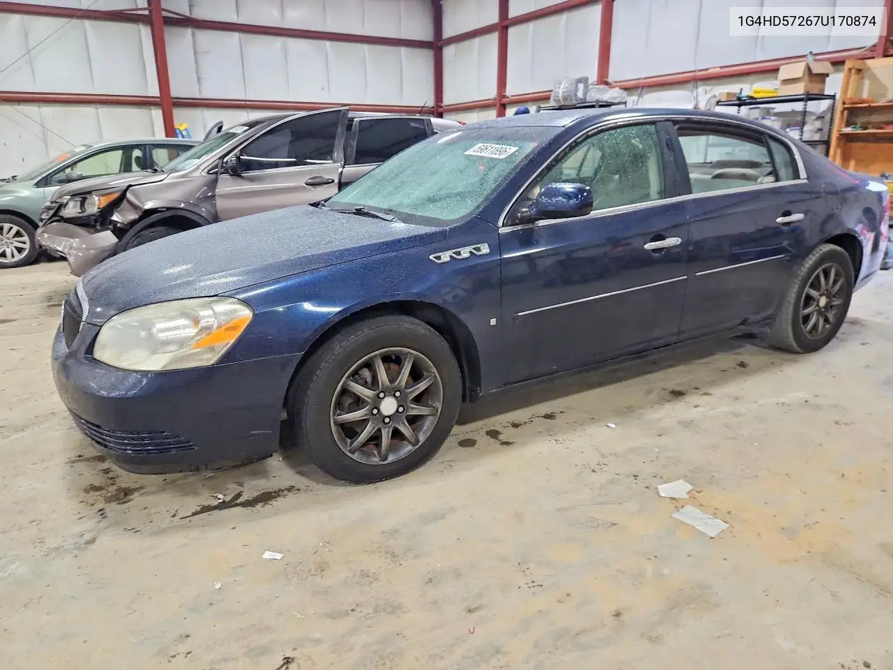 2007 Buick Lucerne Cxl VIN: 1G4HD57267U170874 Lot: 59611896