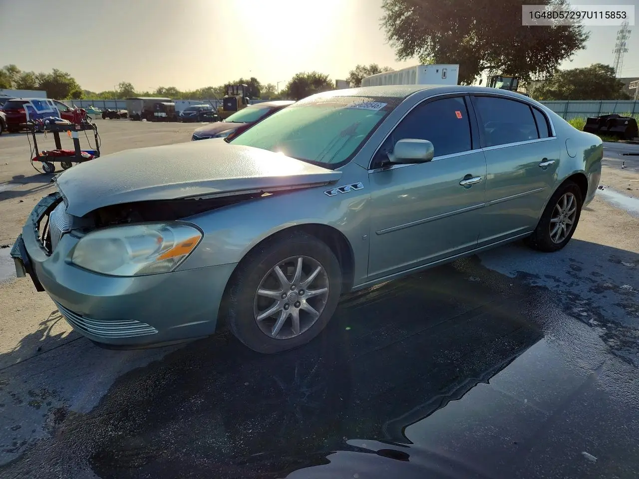 2007 Buick Lacerne VIN: 1G4HD57297U115853 Lot: 60699546