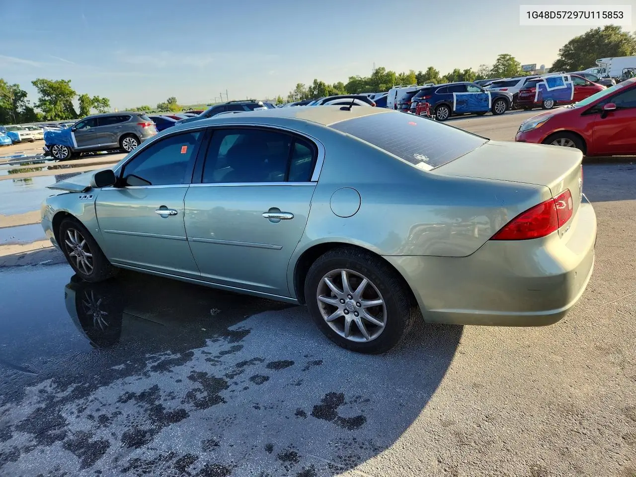 2007 Buick Lacerne VIN: 1G4HD57297U115853 Lot: 60699546