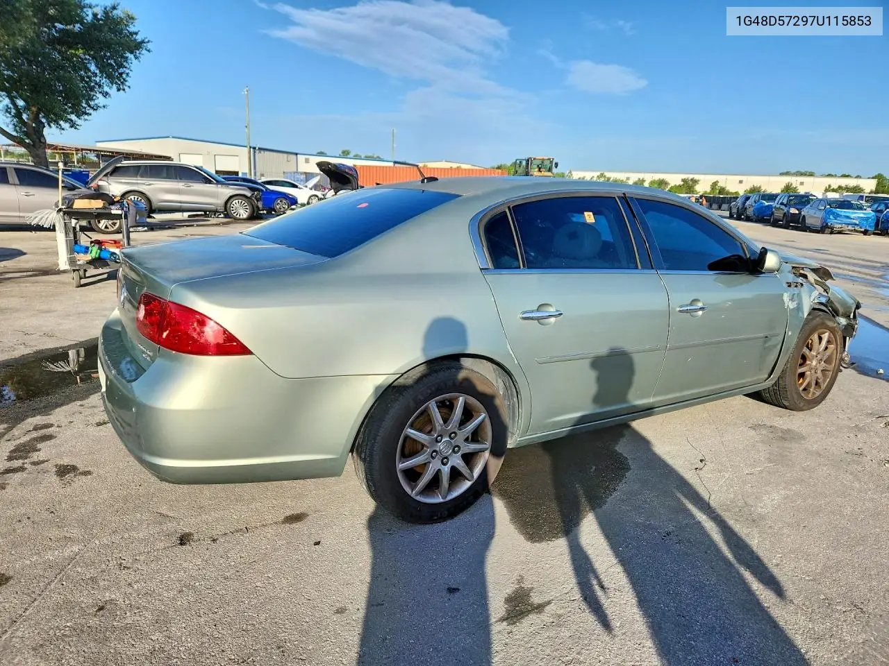 2007 Buick Lacerne VIN: 1G4HD57297U115853 Lot: 60699546