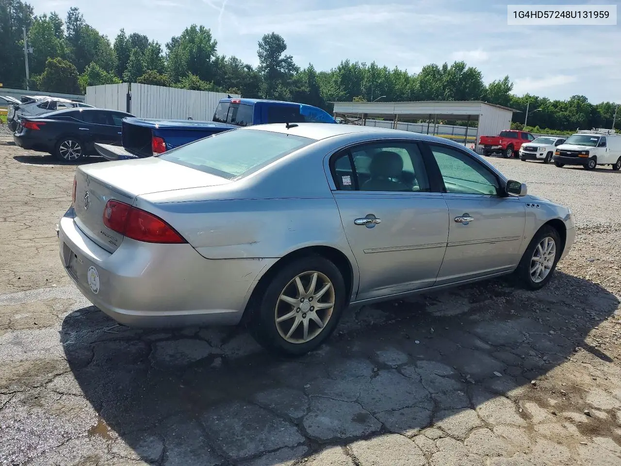 2008 Buick Lucerne Cxl VIN: 1G4HD57248U131959 Lot: 55011266