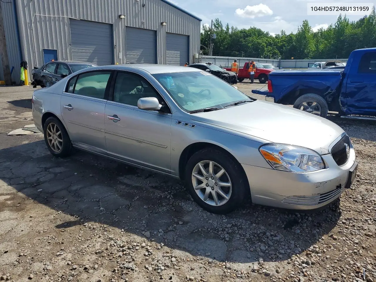 2008 Buick Lucerne Cxl VIN: 1G4HD57248U131959 Lot: 55011266