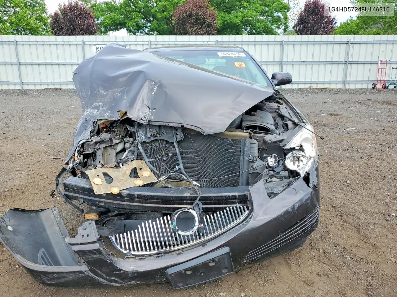 2008 Buick Lucerne Cxl VIN: 1G4HD57248U146316 Lot: 55828456