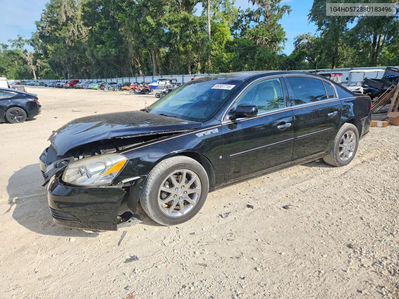 2008 Buick Lucerne Cxl VIN: 1G4HD57288U183496 Lot: 56567716