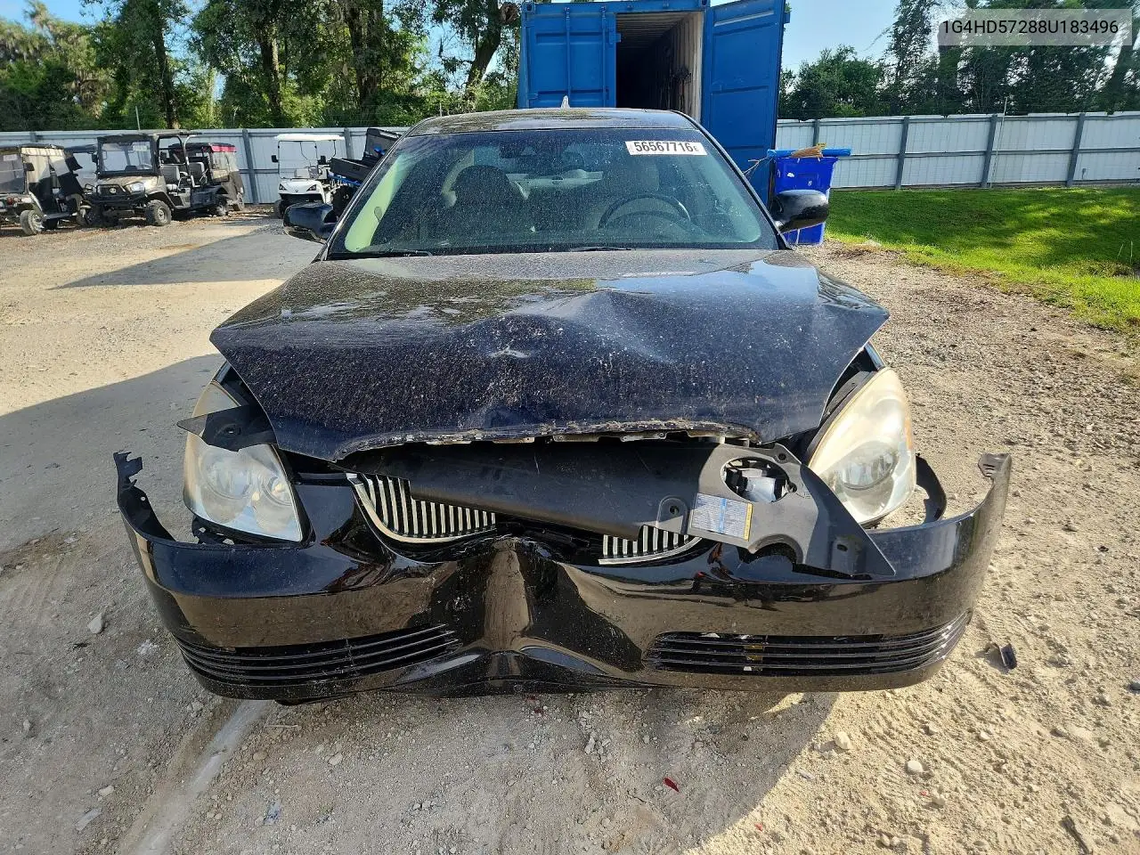 2008 Buick Lucerne Cxl VIN: 1G4HD57288U183496 Lot: 56567716