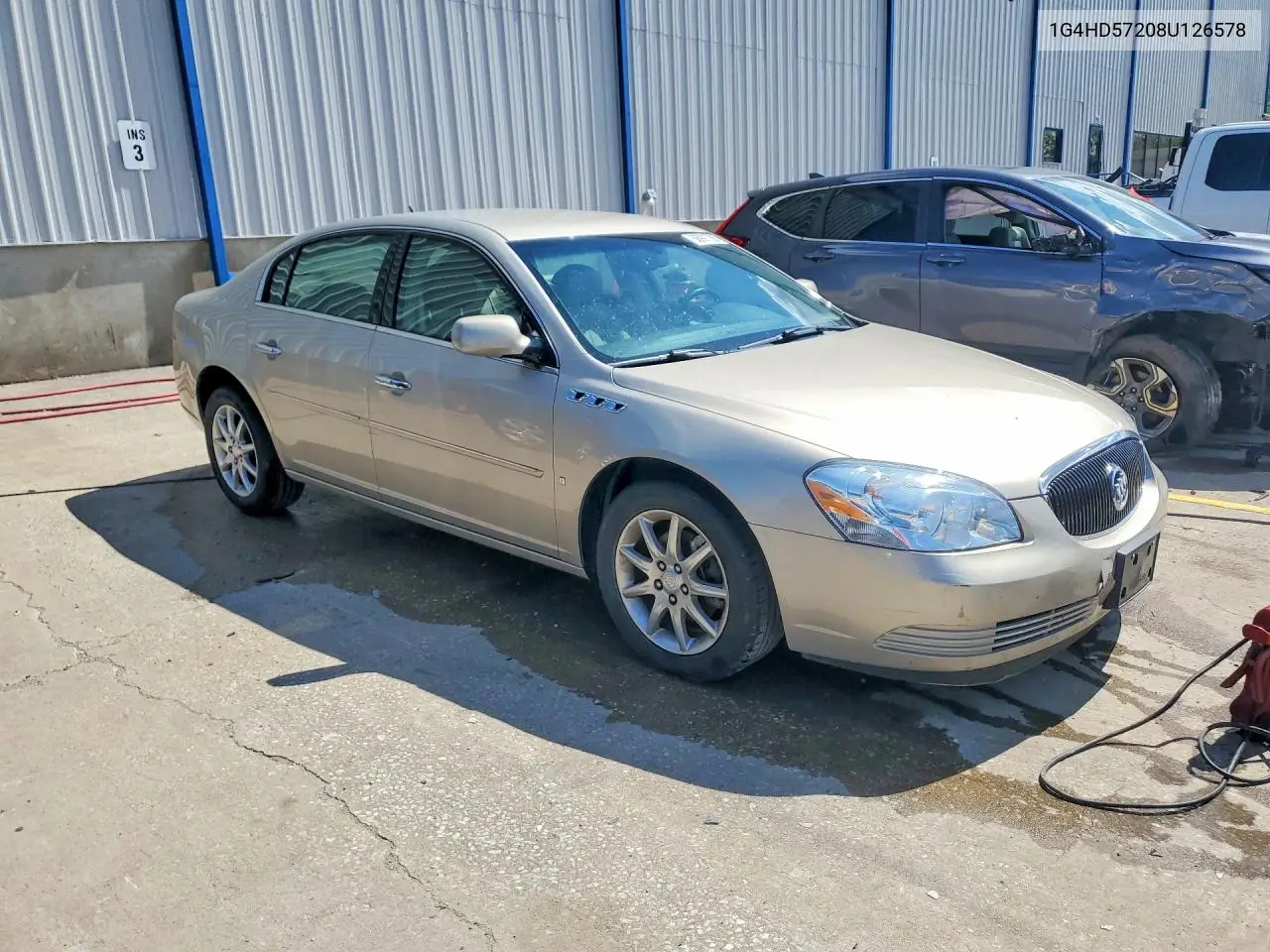 2008 Buick Lucerne Cxl VIN: 1G4HD57208U126578 Lot: 56997756