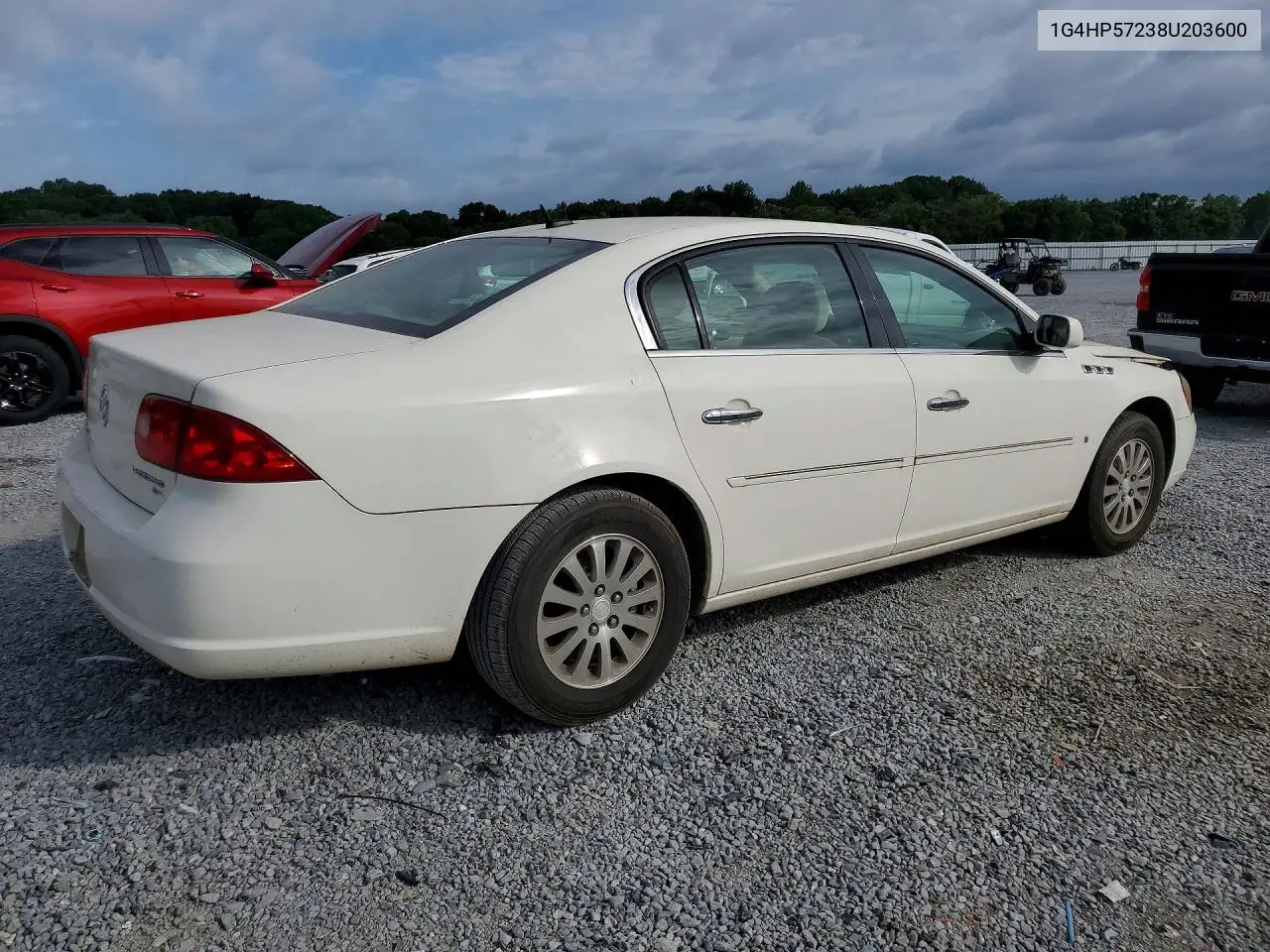 2008 Buick Lucerne Cx VIN: 1G4HP57238U203600 Lot: 58049416