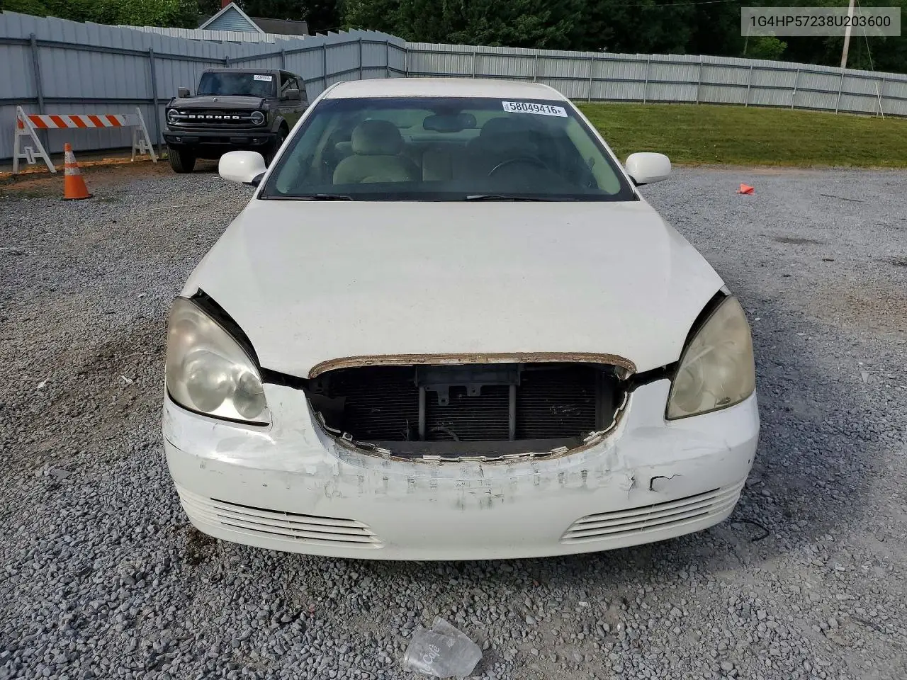 2008 Buick Lucerne Cx VIN: 1G4HP57238U203600 Lot: 58049416