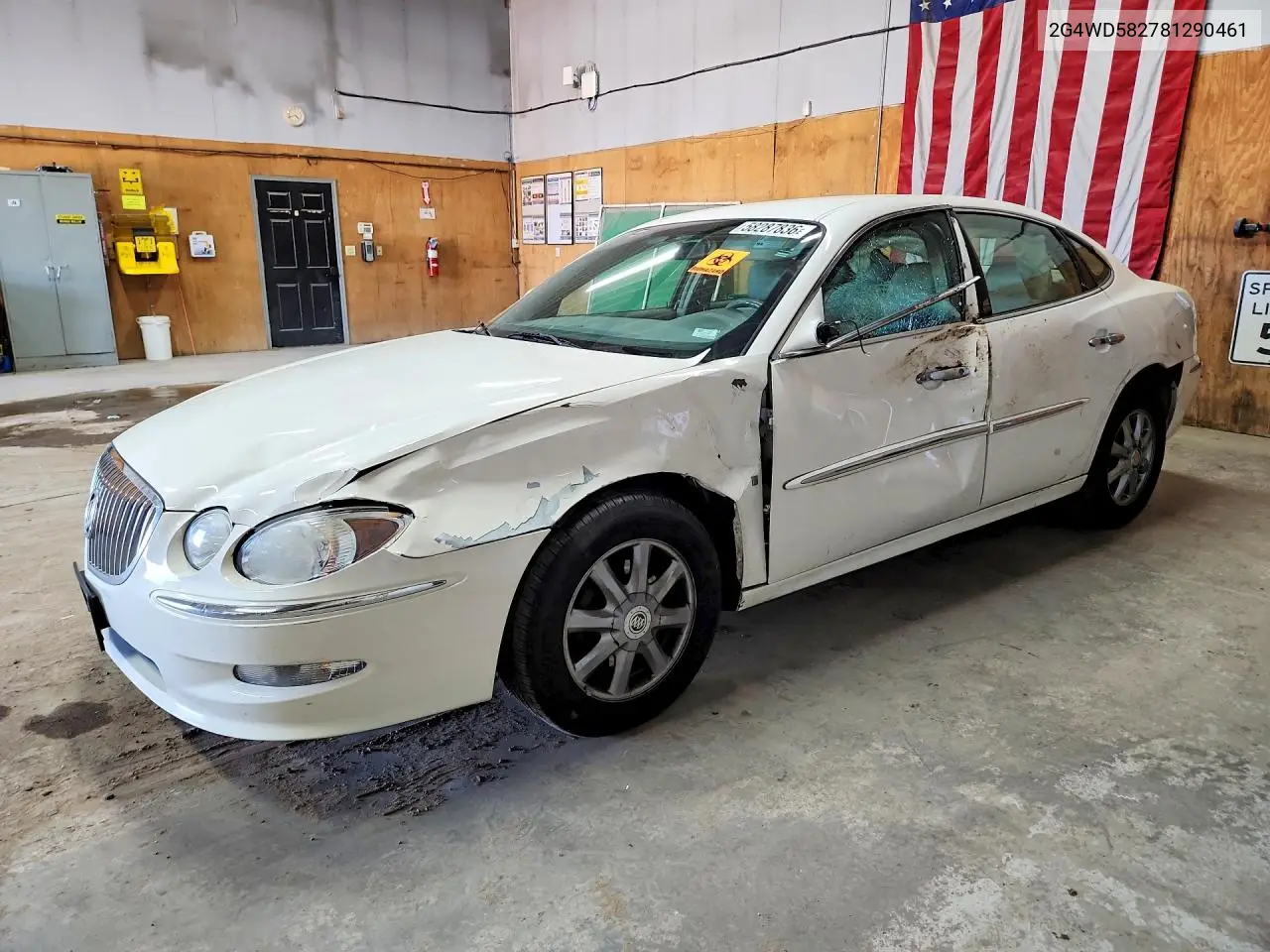 2008 Buick Lacrosse Cxl VIN: 2G4WD582781290461 Lot: 58287836