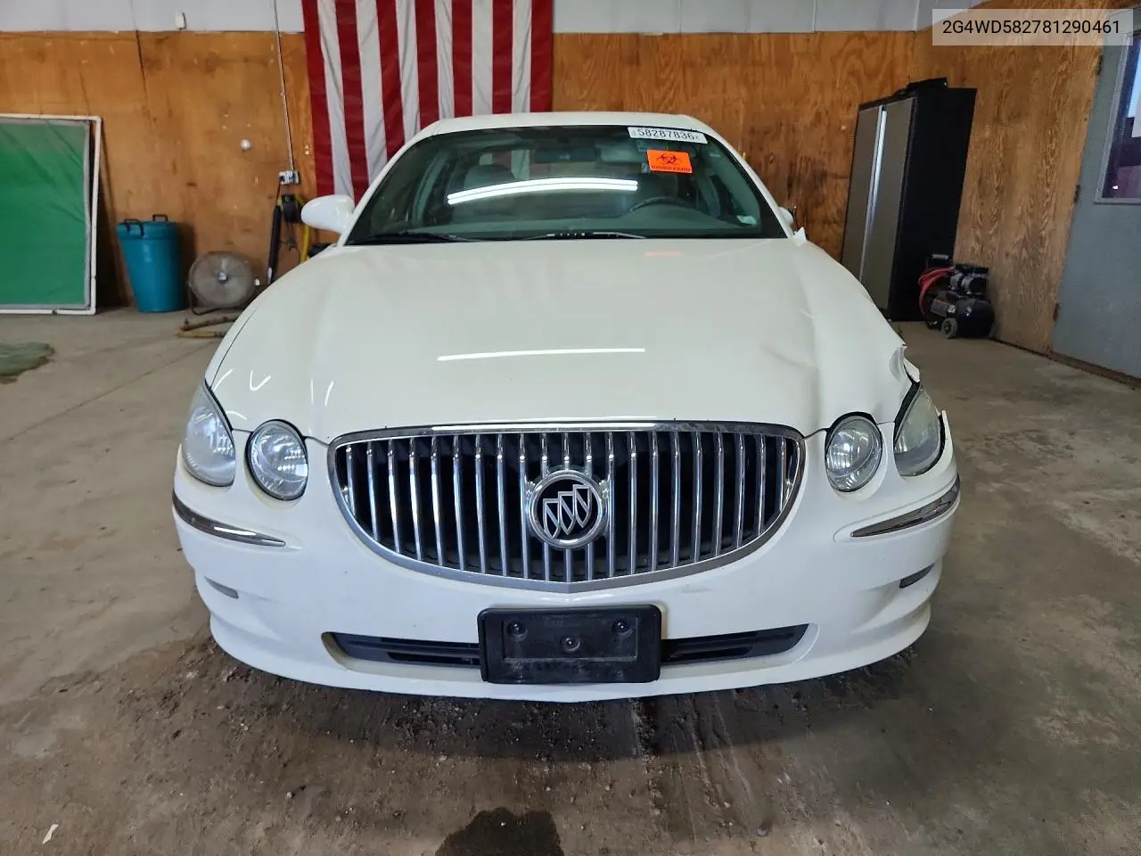 2008 Buick Lacrosse Cxl VIN: 2G4WD582781290461 Lot: 58287836