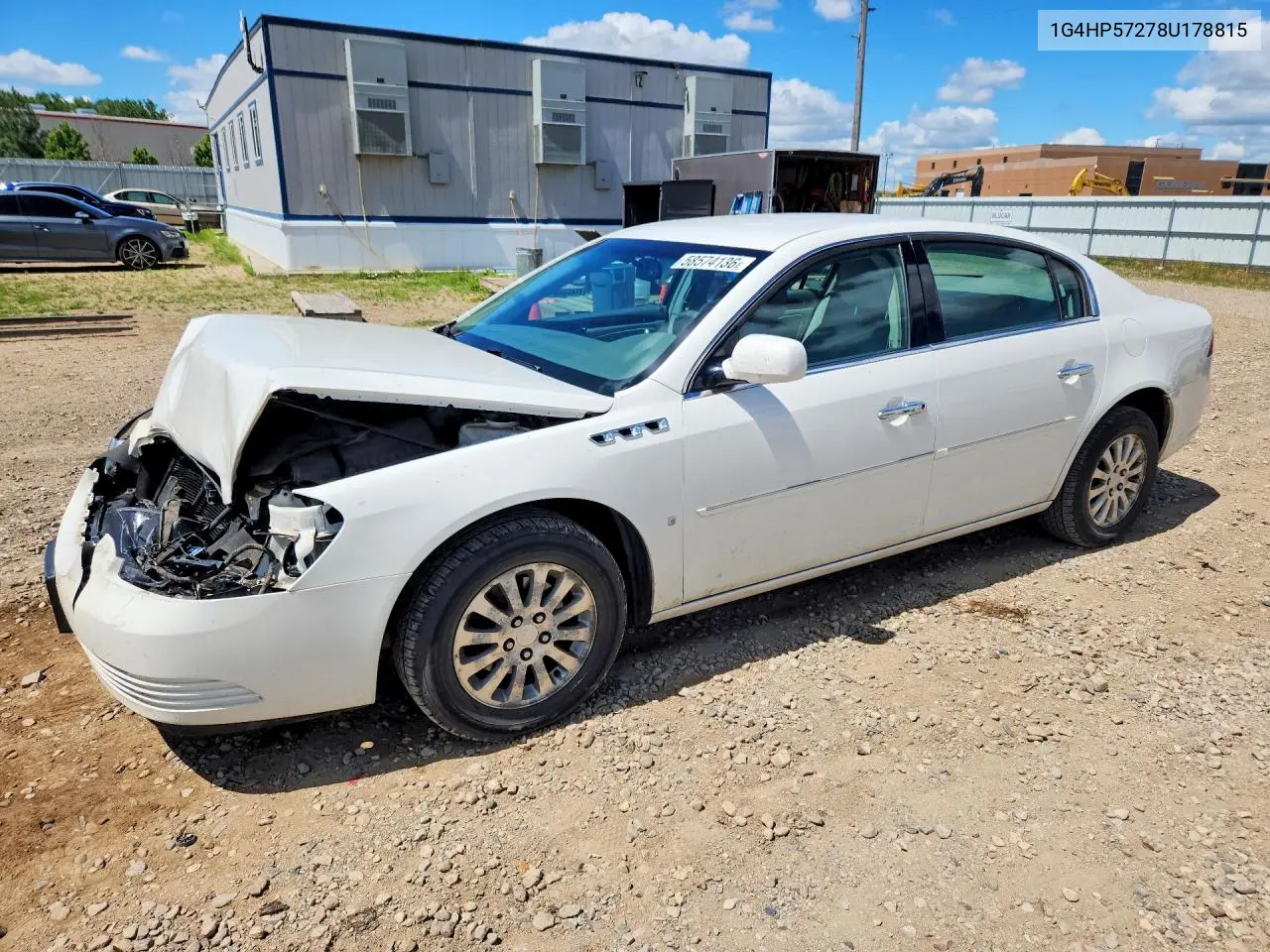 2008 Buick Lucerne Cx VIN: 1G4HP57278U178815 Lot: 58574136