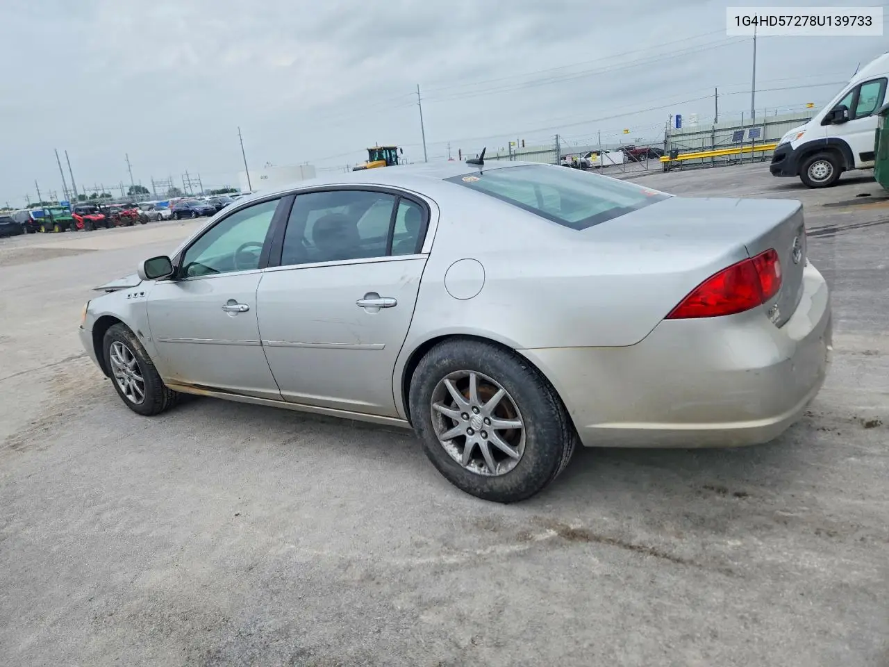 2008 Buick Lucerne Cxl VIN: 1G4HD57278U139733 Lot: 59011936