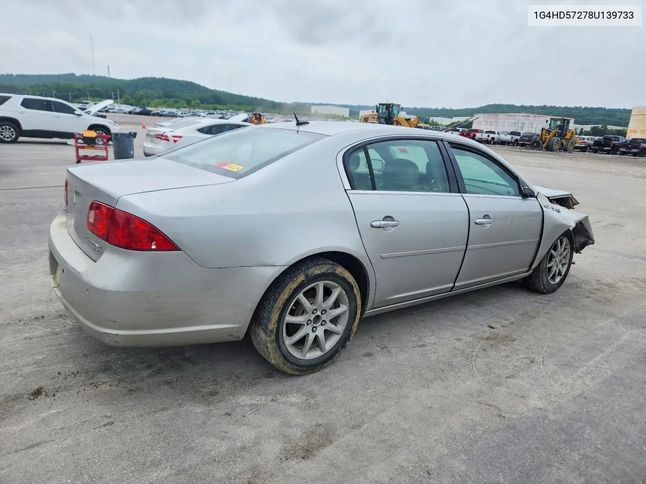 2008 Buick Lucerne Cxl VIN: 1G4HD57278U139733 Lot: 59011936
