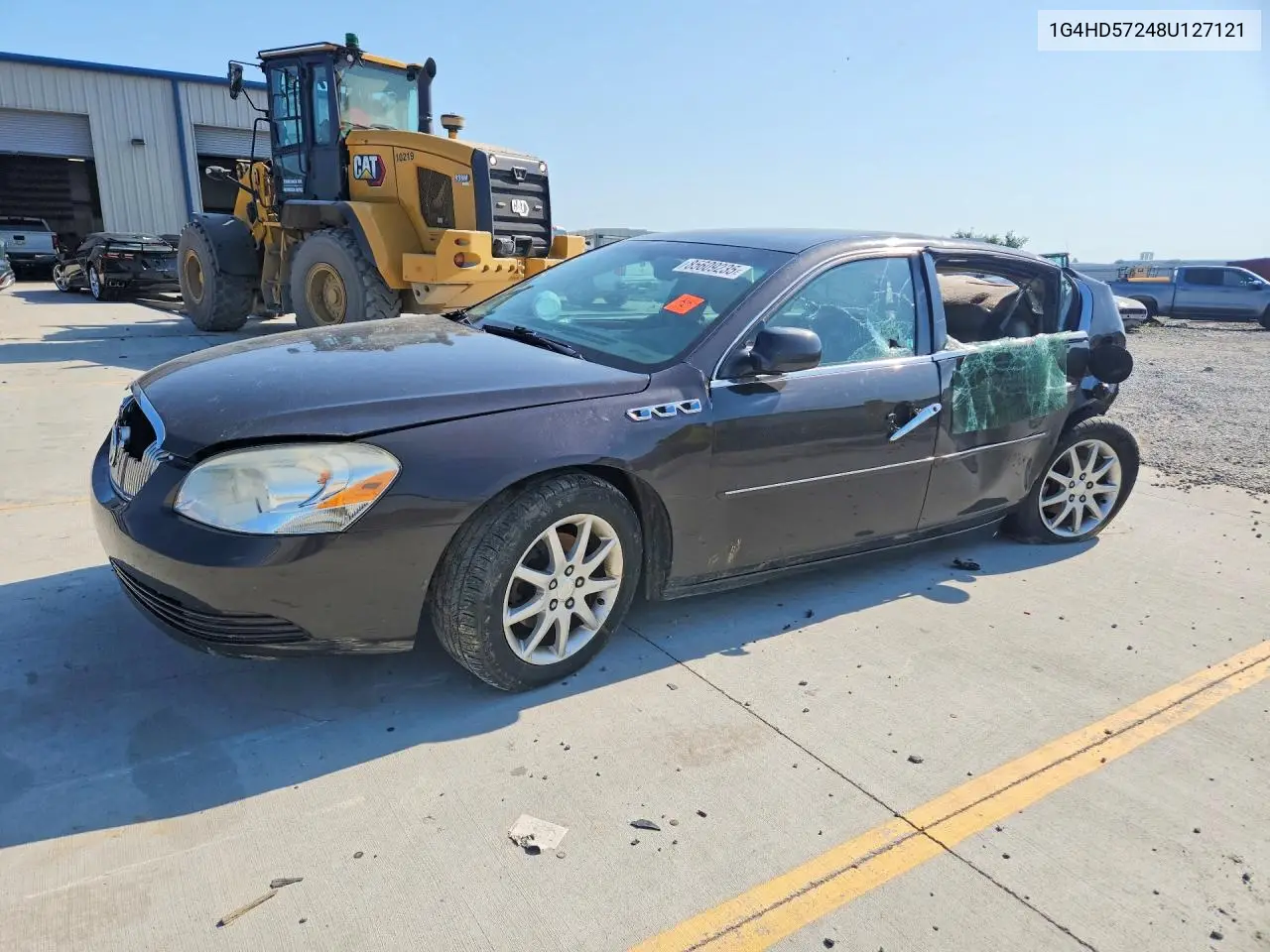 2008 Buick Lucerne Cxl VIN: 1G4HD57248U127121 Lot: 85609235
