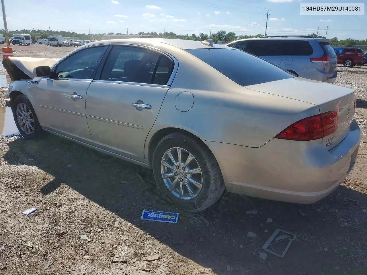2009 Buick Lucerne Cxl VIN: 1G4HD57M29U140081 Lot: 55031086