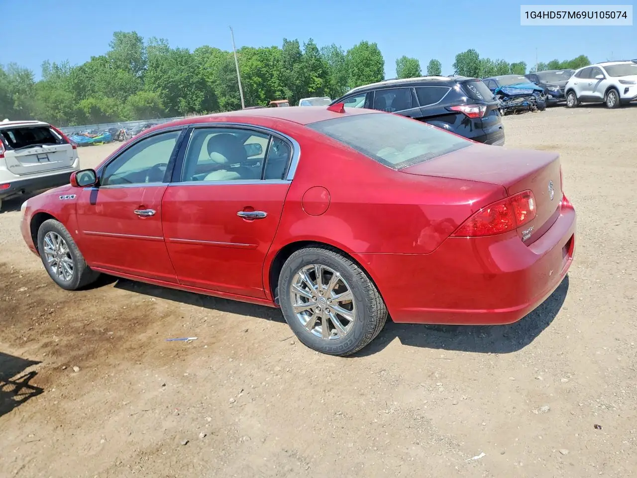 2009 Buick Lucerne Cxl VIN: 1G4HD57M69U105074 Lot: 55133206