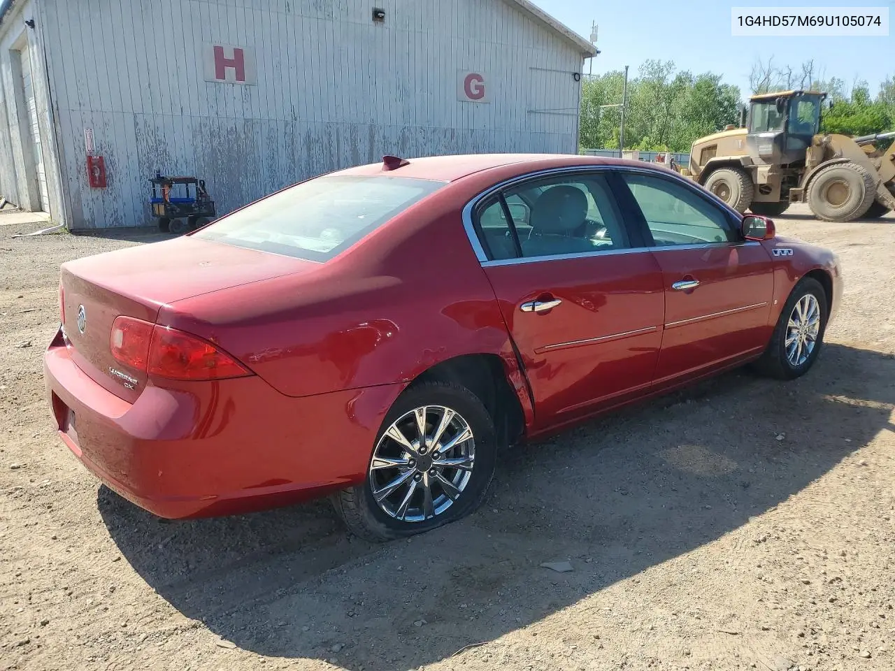 2009 Buick Lucerne Cxl VIN: 1G4HD57M69U105074 Lot: 55133206