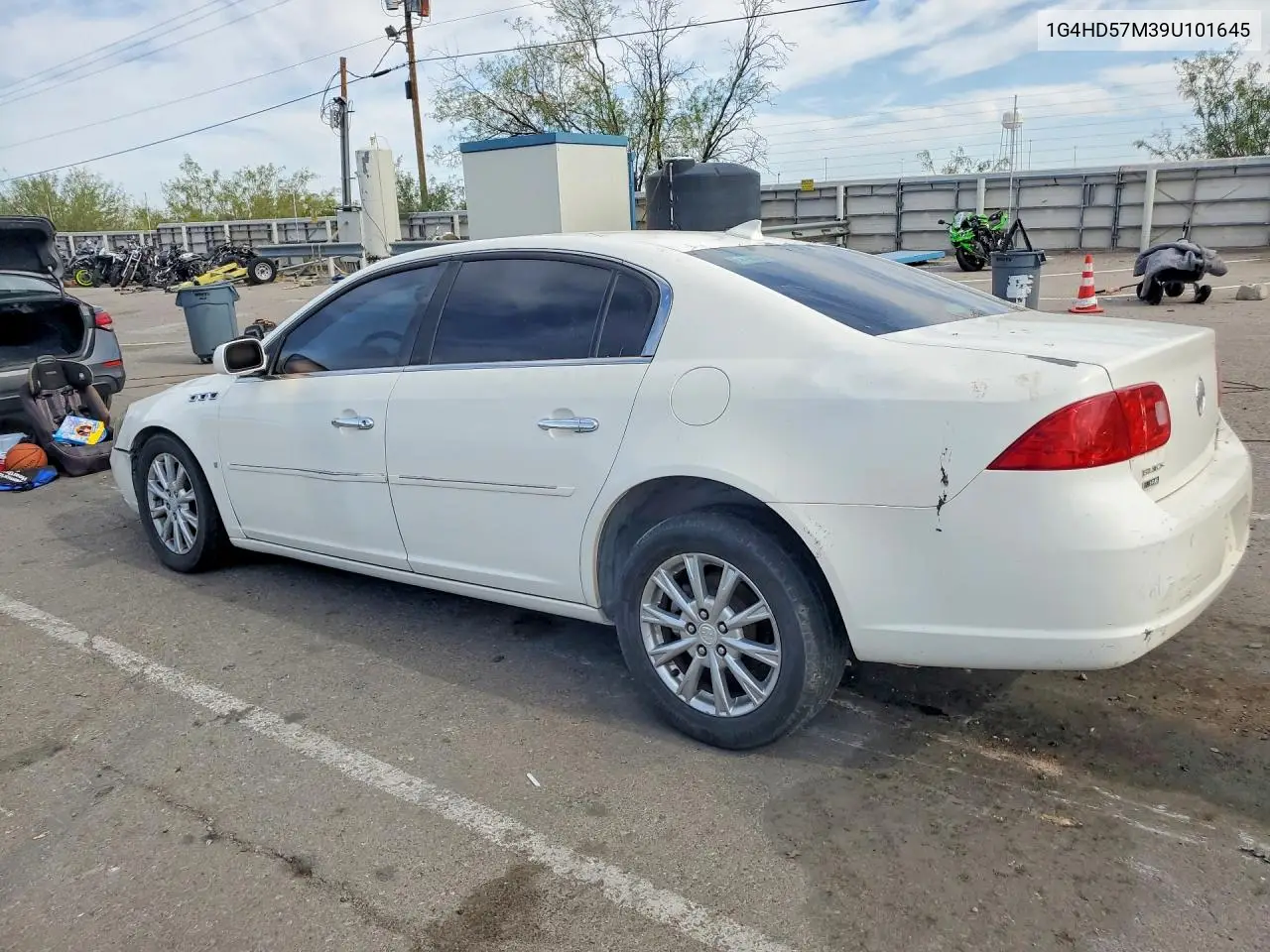 2009 Buick Lucerne Cxl VIN: 1G4HD57M39U101645 Lot: 58626986