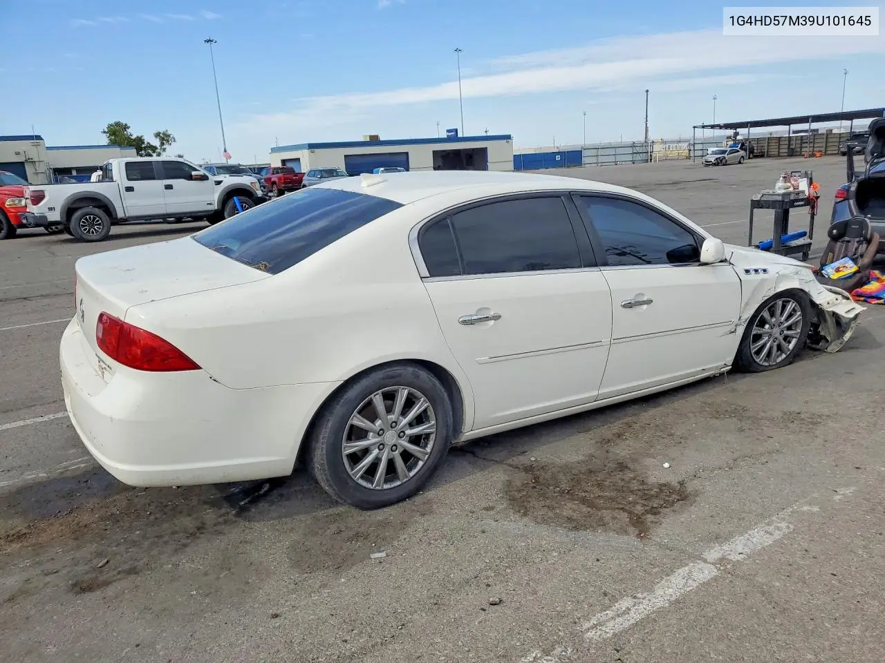 2009 Buick Lucerne Cxl VIN: 1G4HD57M39U101645 Lot: 58626986