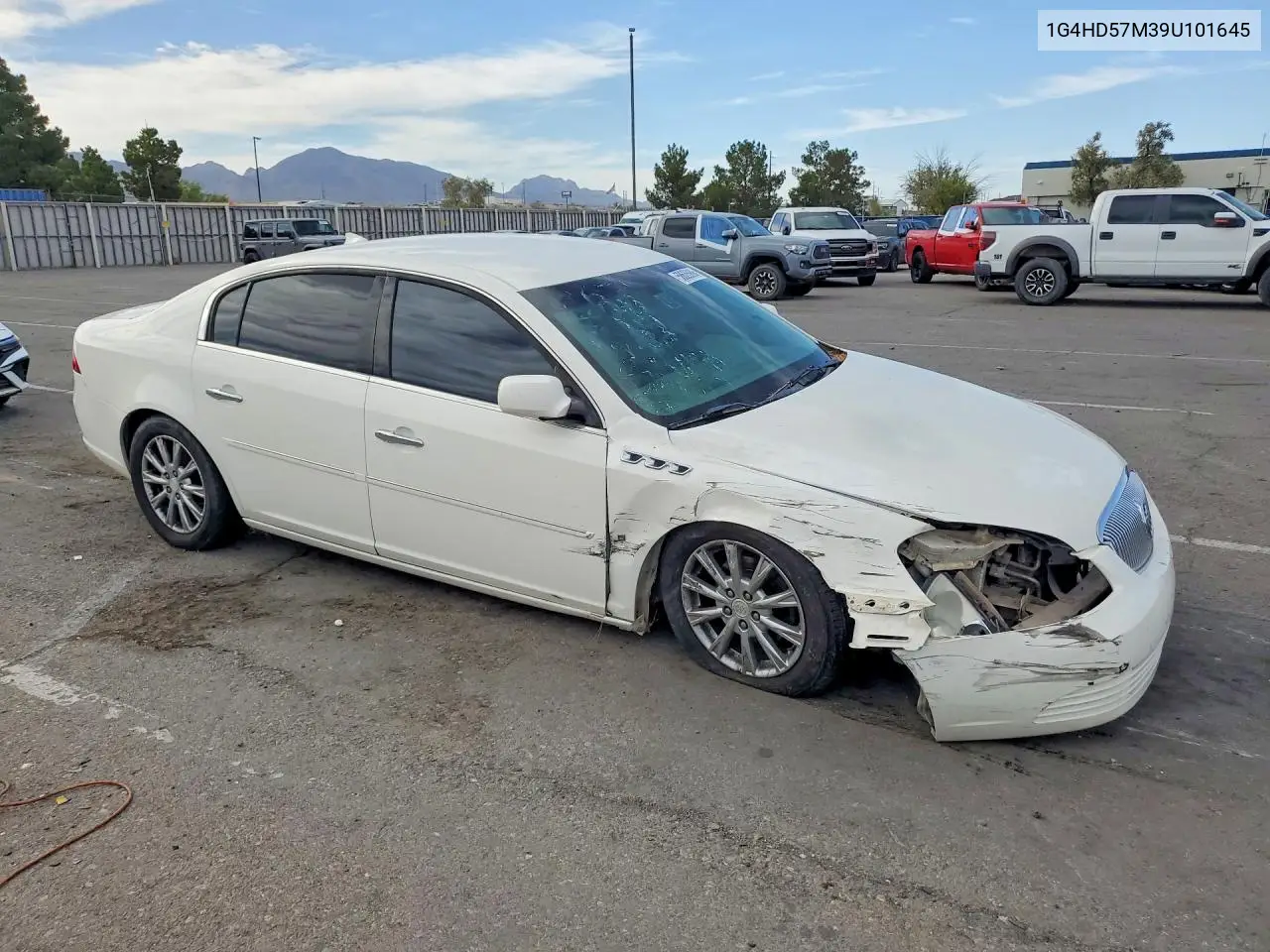 2009 Buick Lucerne Cxl VIN: 1G4HD57M39U101645 Lot: 58626986