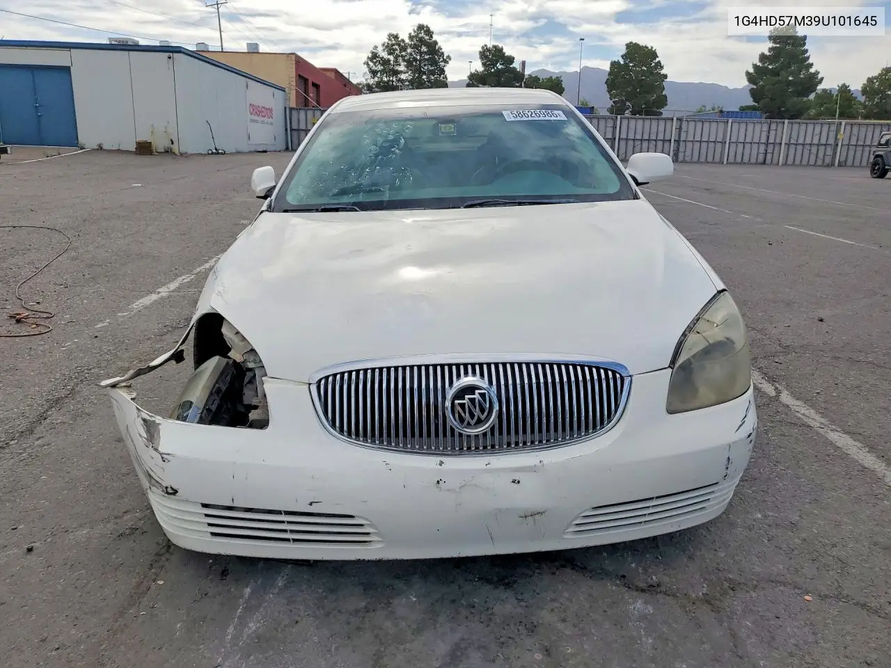 2009 Buick Lucerne Cxl VIN: 1G4HD57M39U101645 Lot: 58626986