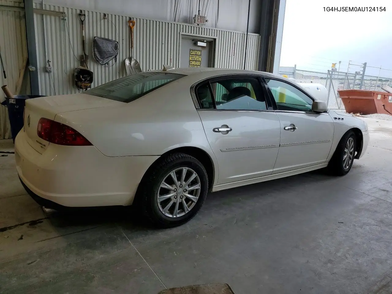 2010 Buick Lucerne Cxl VIN: 1G4HJ5EM0AU124154 Lot: 55554306