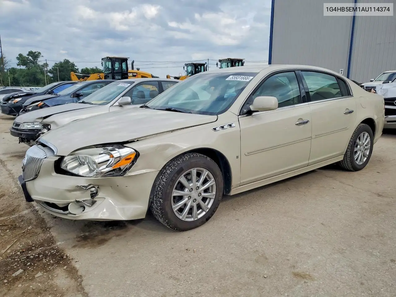 2010 Buick Lucerne Cx VIN: 1G4HB5EM1AU114374 Lot: 55931666