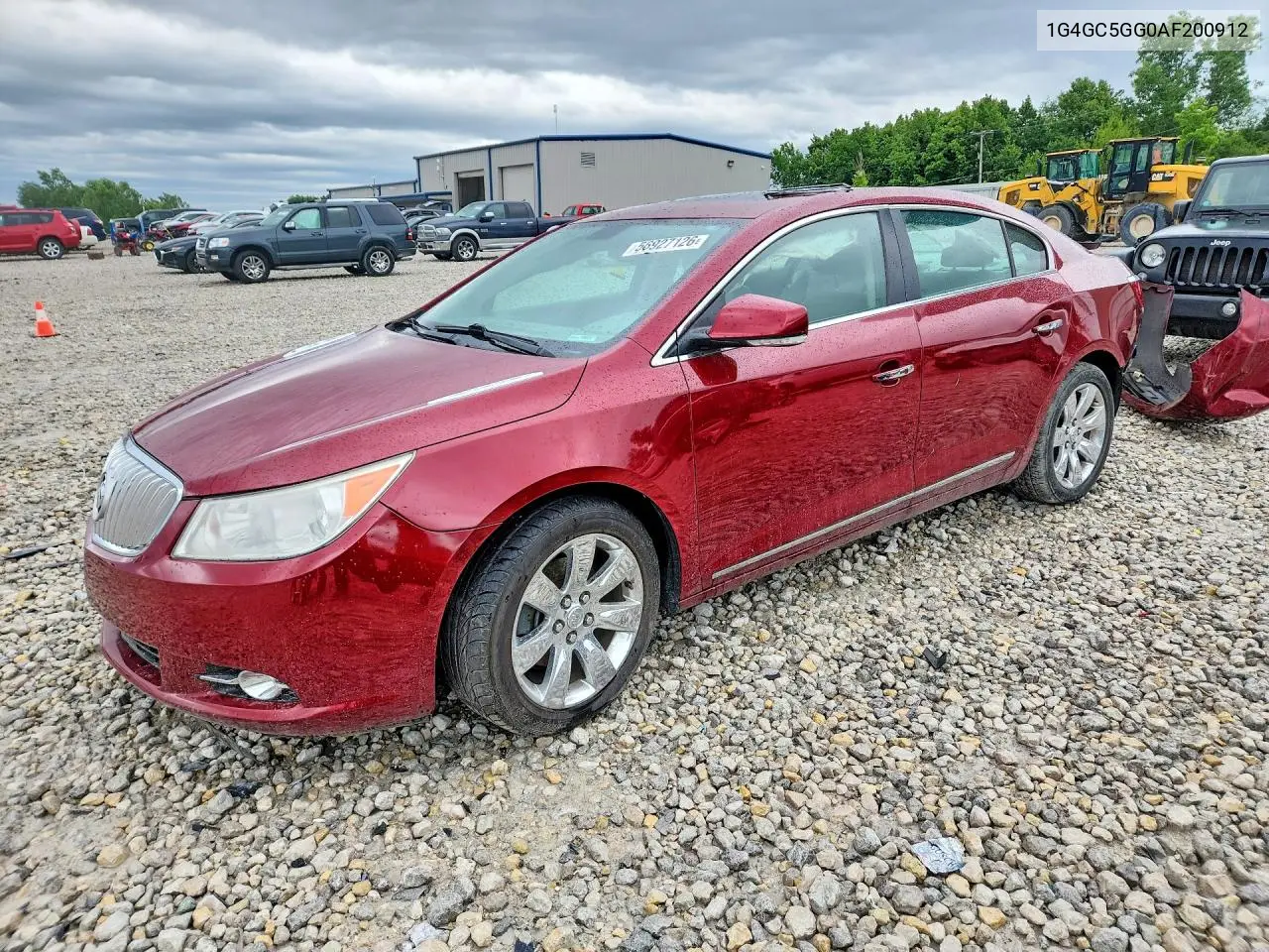 2010 Buick Lacrosse Cxl VIN: 1G4GC5GG0AF200912 Lot: 56927126