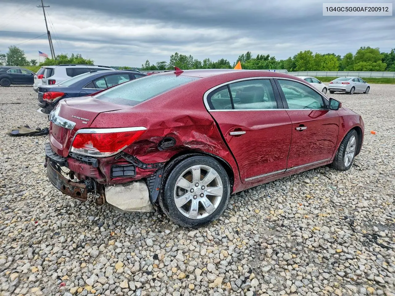 2010 Buick Lacrosse Cxl VIN: 1G4GC5GG0AF200912 Lot: 56927126