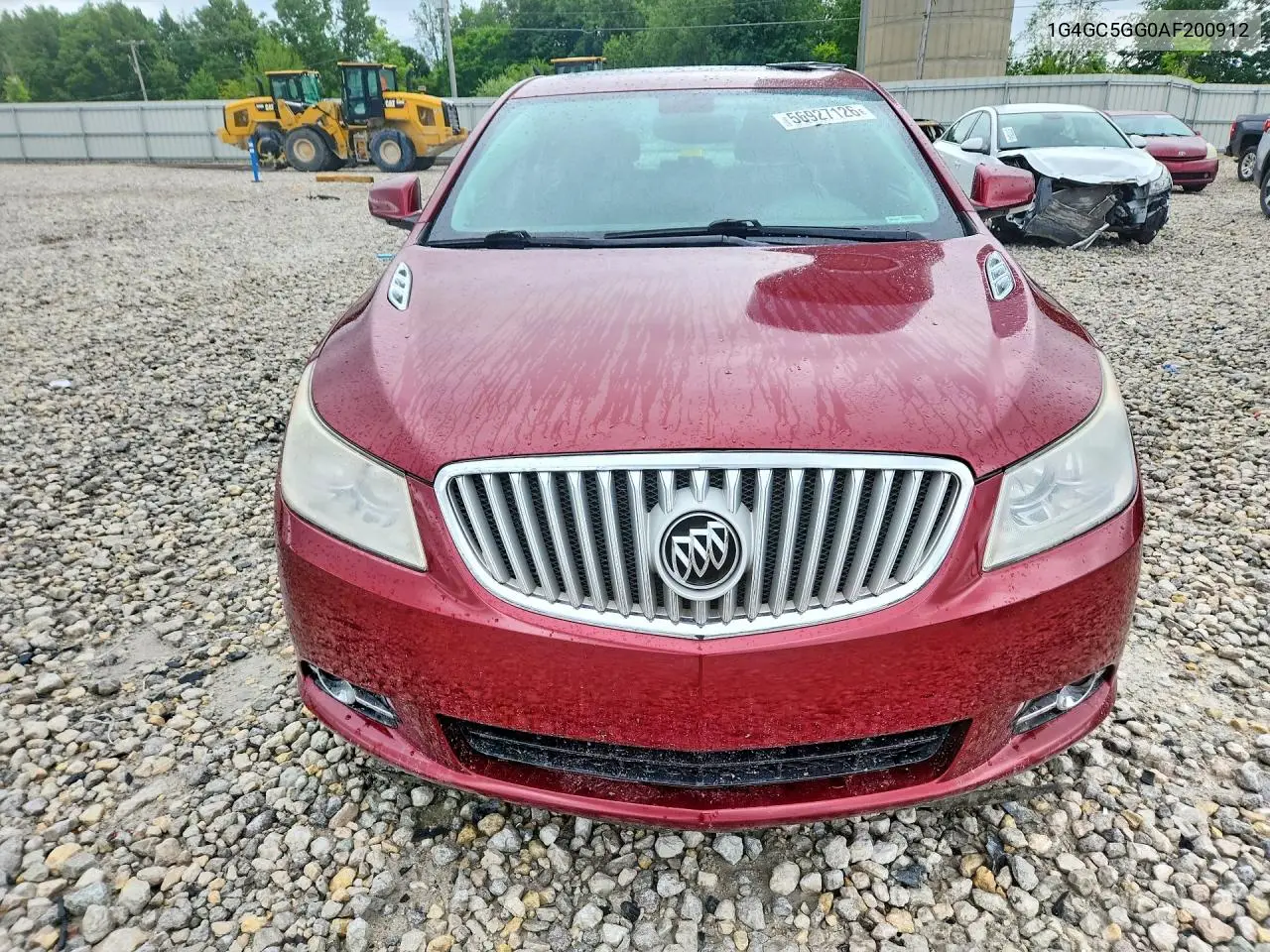 2010 Buick Lacrosse Cxl VIN: 1G4GC5GG0AF200912 Lot: 56927126
