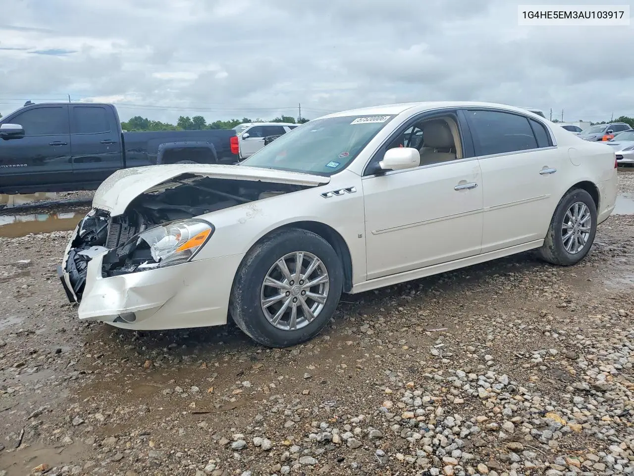 2010 Buick Lucerne Cxl VIN: 1G4HE5EM3AU103917 Lot: 57520006
