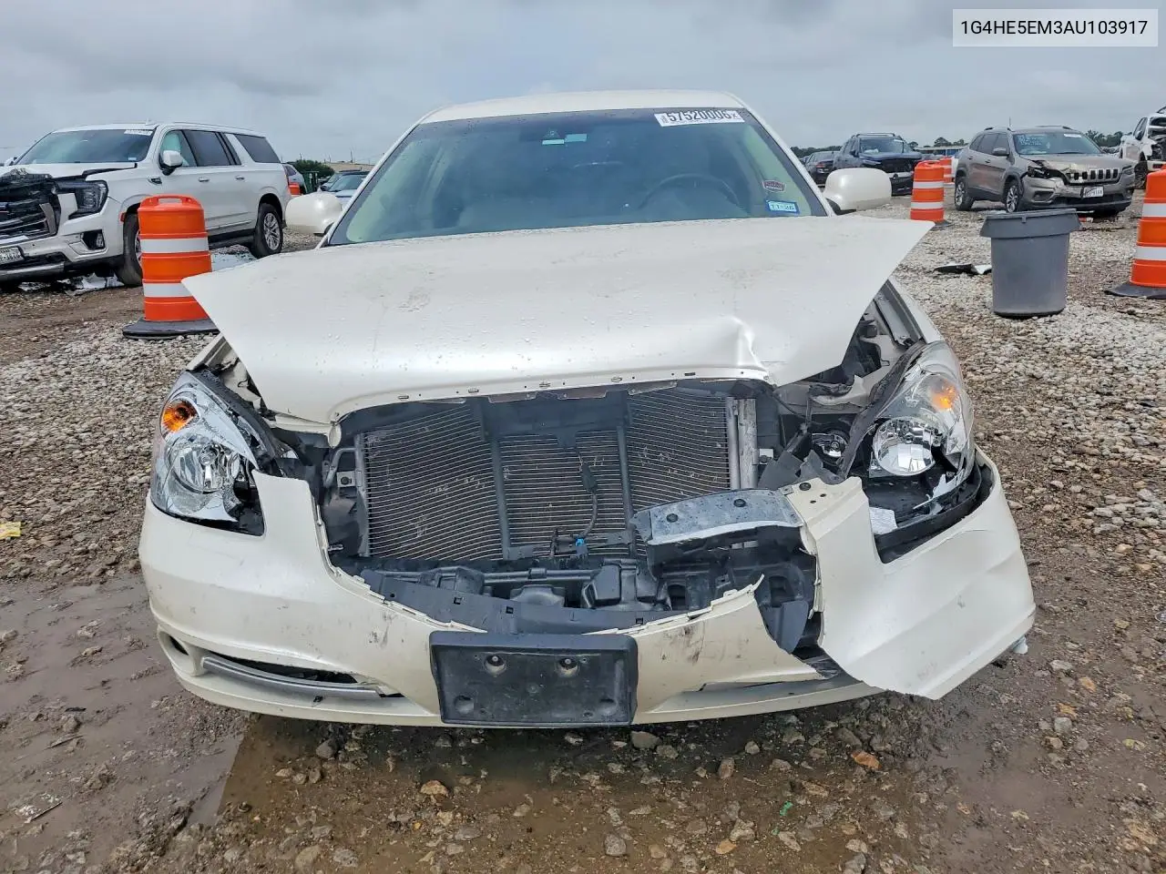 2010 Buick Lucerne Cxl VIN: 1G4HE5EM3AU103917 Lot: 57520006