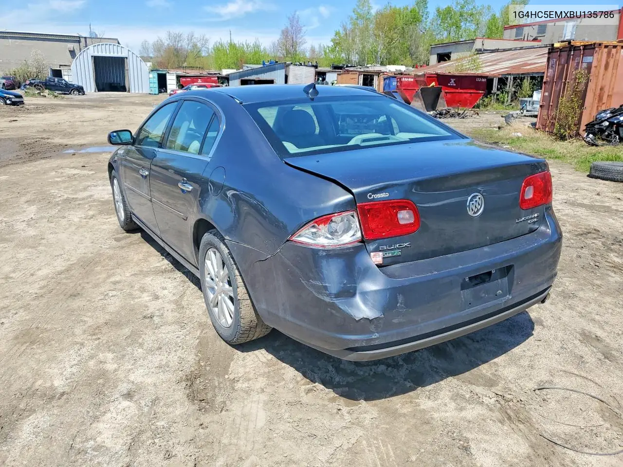 2011 Buick Lucerne VIN: 1G4HC5EMXBU135786 Lot: 53559286