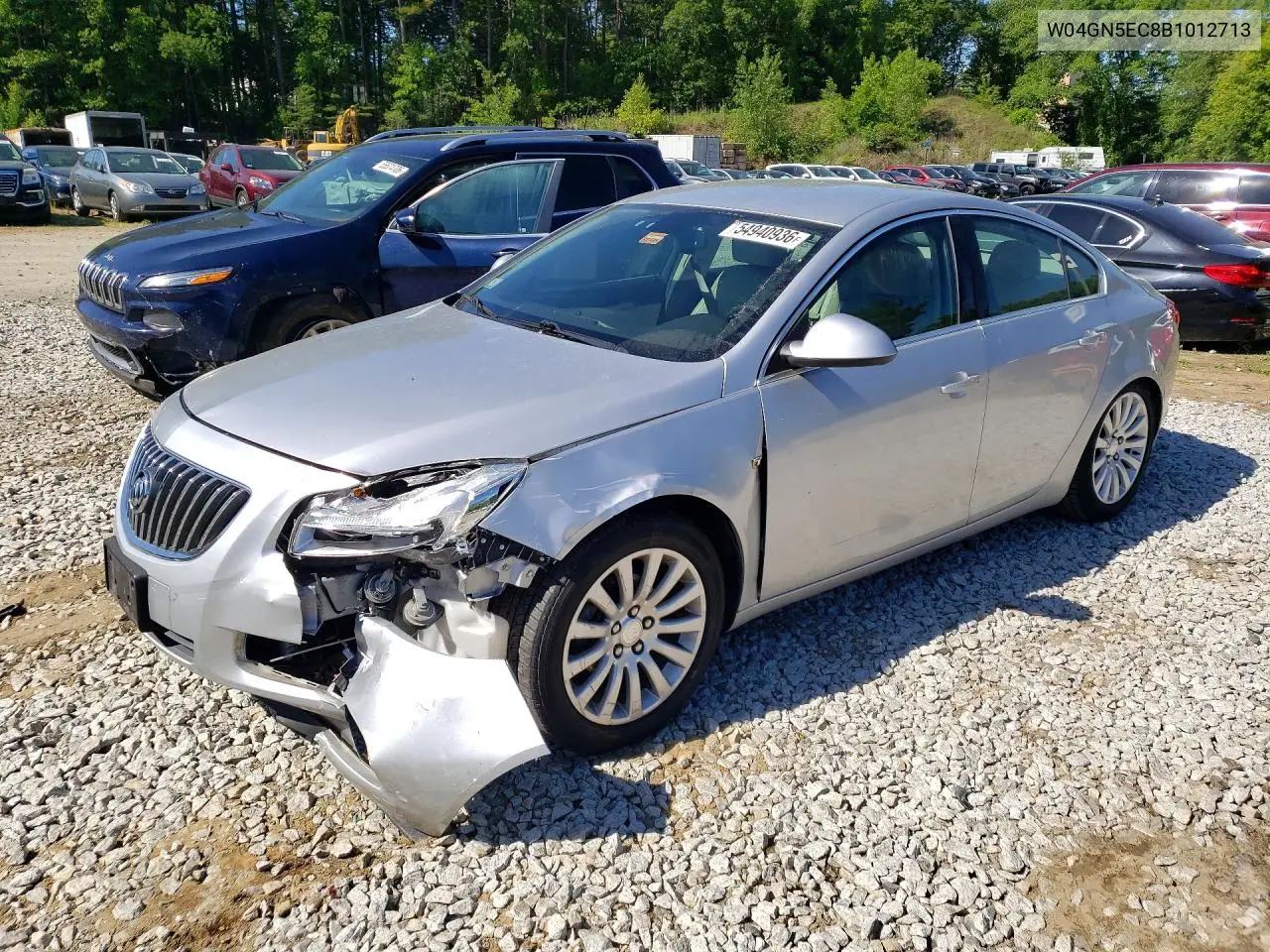 2011 Buick Regal Cxl VIN: W04GN5EC8B1012713 Lot: 54940936