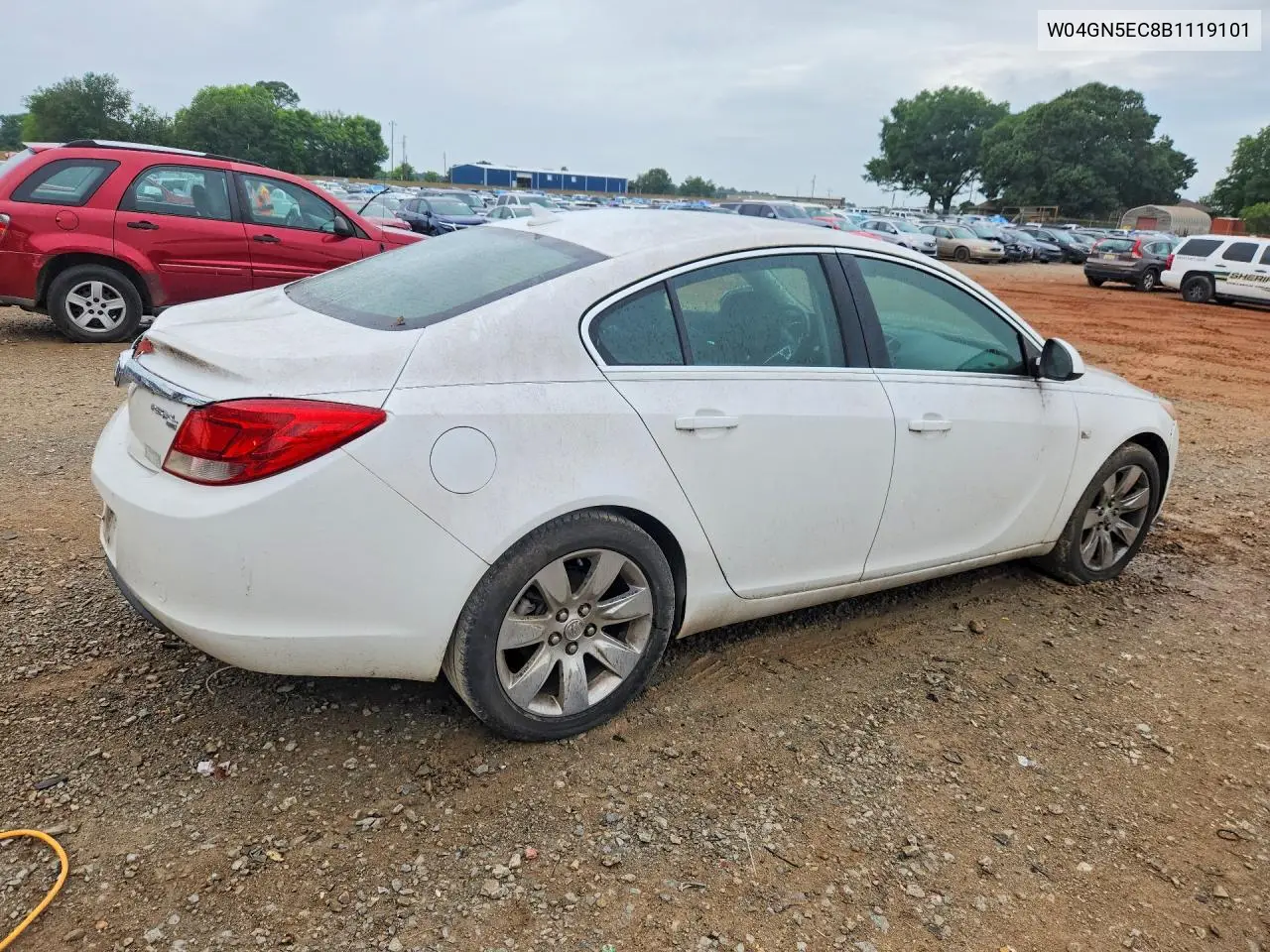 2011 Buick Regal Cxl VIN: W04GN5EC8B1119101 Lot: 55051686