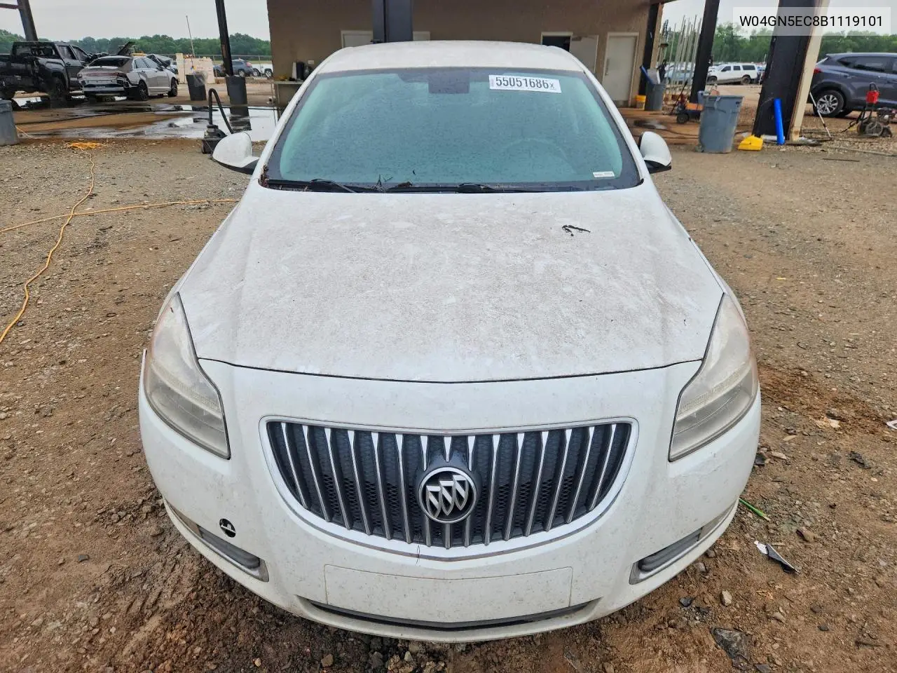 2011 Buick Regal Cxl VIN: W04GN5EC8B1119101 Lot: 55051686