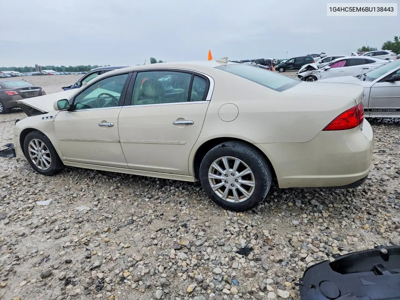 2011 Buick Lucerne Cxl VIN: 1G4HC5EM6BU138443 Lot: 57558806
