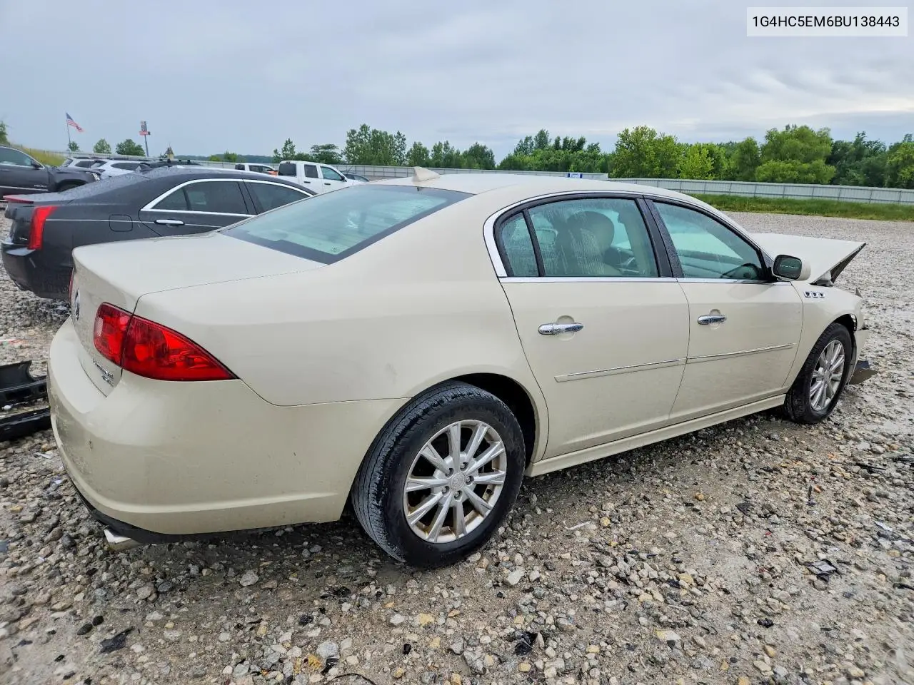 2011 Buick Lucerne Cxl VIN: 1G4HC5EM6BU138443 Lot: 57558806