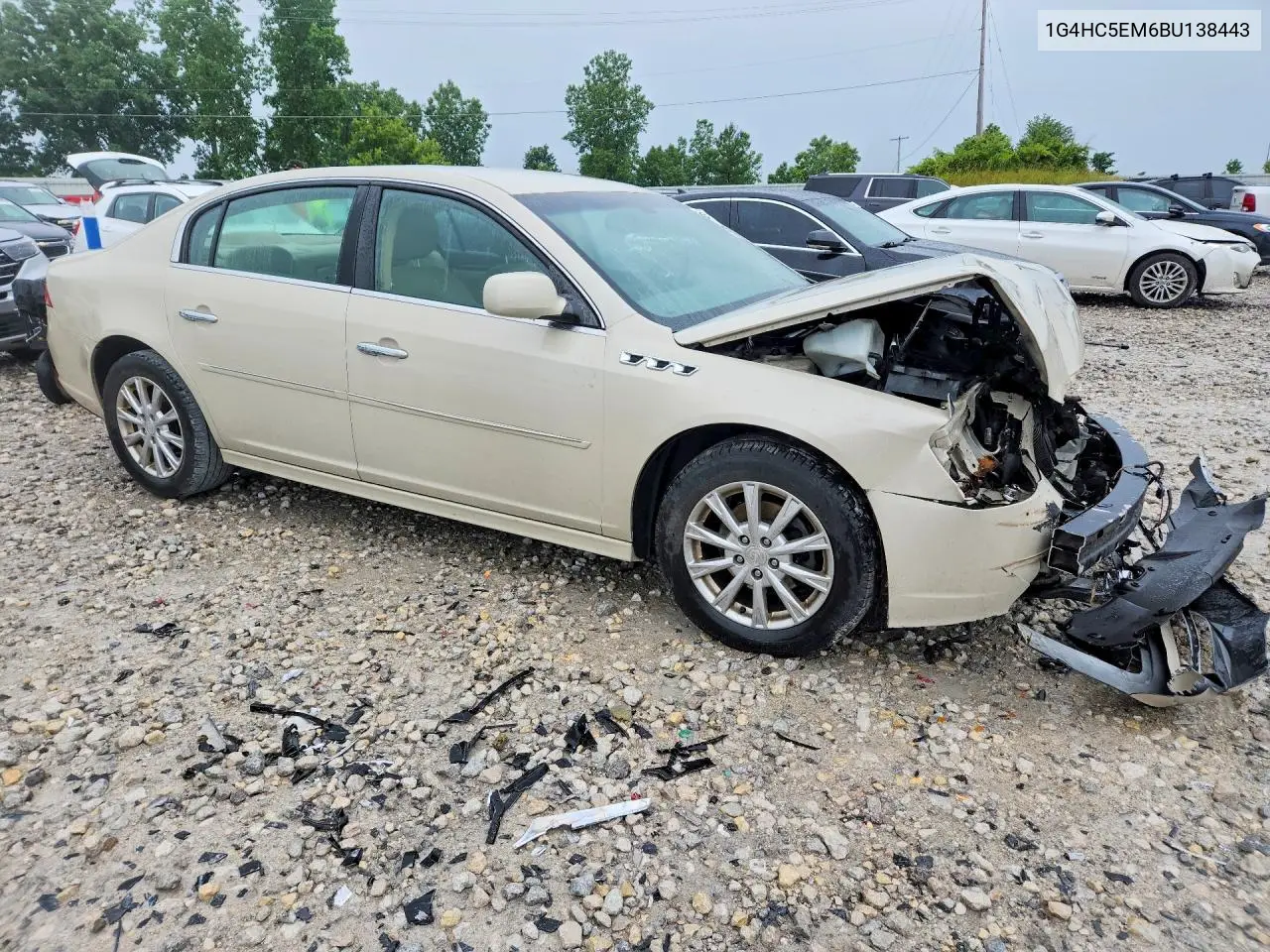 2011 Buick Lucerne Cxl VIN: 1G4HC5EM6BU138443 Lot: 57558806