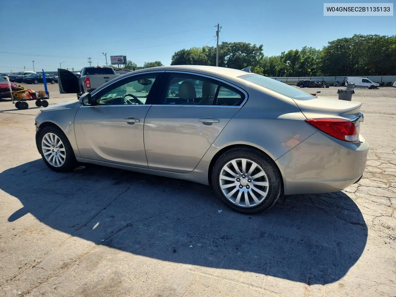 2011 Buick Regal VIN: W04GN5EC2B1135133 Lot: 57777326