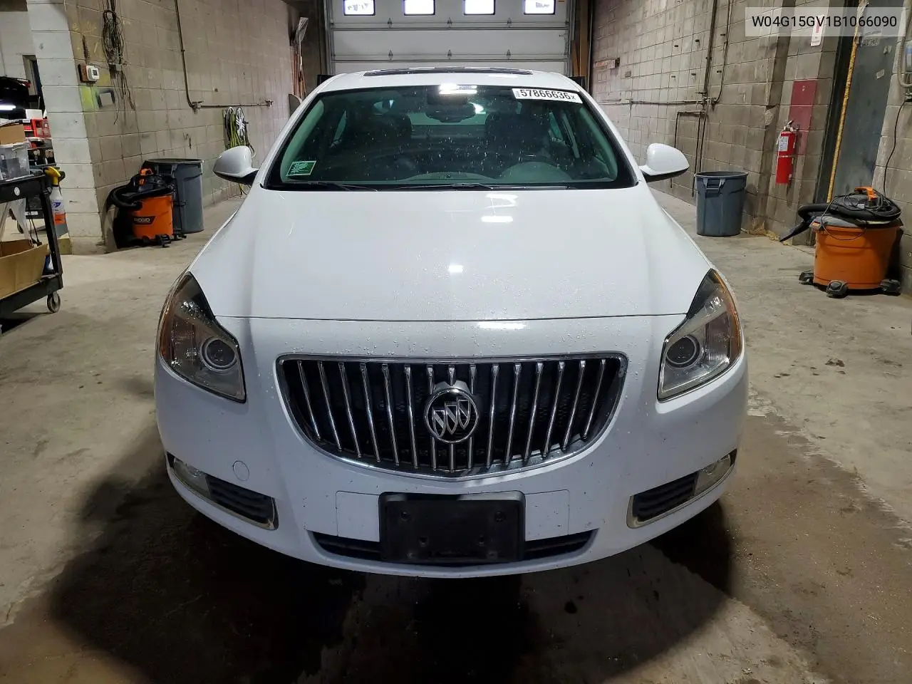 2011 Buick Regal Cxl VIN: W04G15GV1B1066090 Lot: 57866636