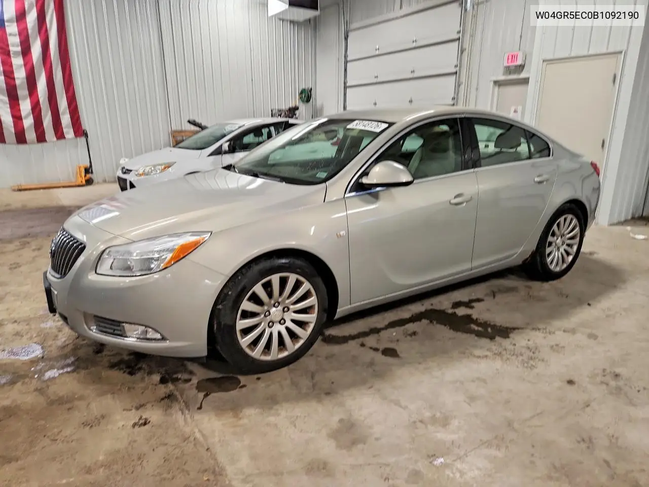 2011 Buick Regal Cxl VIN: W04GR5EC0B1092190 Lot: 58148126