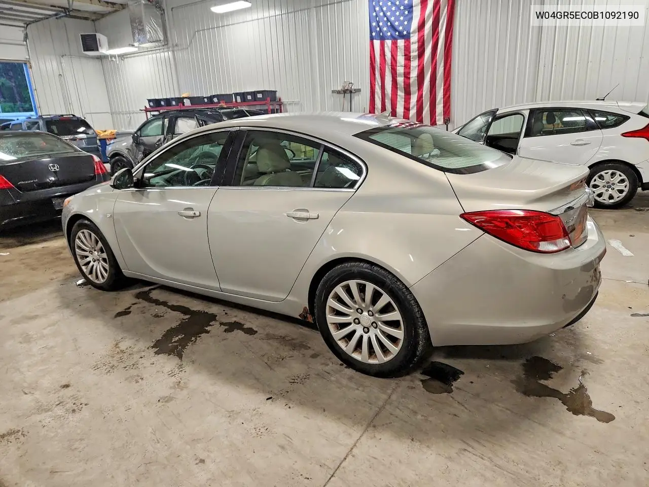 2011 Buick Regal Cxl VIN: W04GR5EC0B1092190 Lot: 58148126