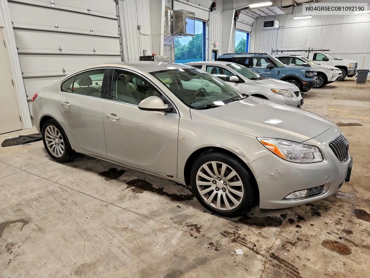 2011 Buick Regal Cxl VIN: W04GR5EC0B1092190 Lot: 58148126