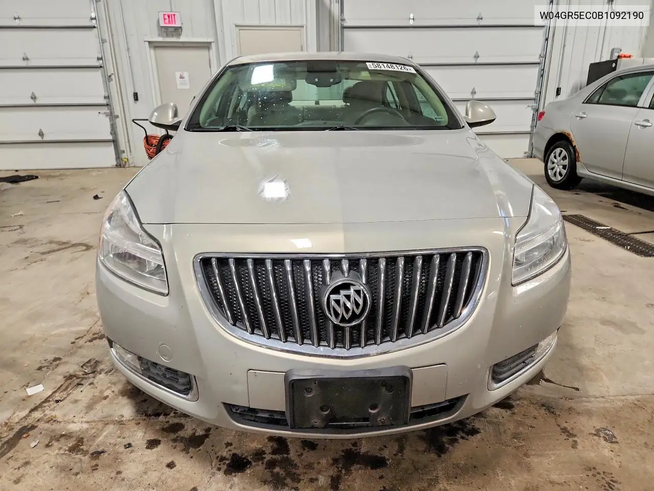 2011 Buick Regal Cxl VIN: W04GR5EC0B1092190 Lot: 58148126
