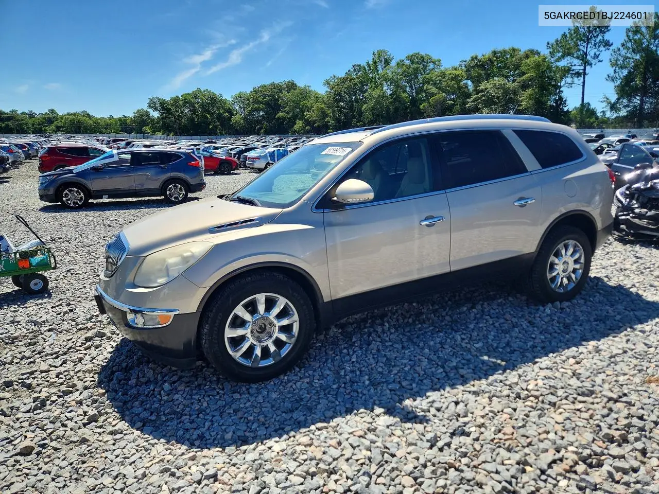 2011 Buick Enclave Cxl VIN: 5GAKRCED1BJ224601 Lot: 58599716