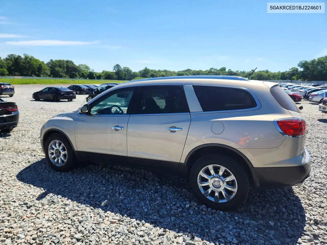 2011 Buick Enclave Cxl VIN: 5GAKRCED1BJ224601 Lot: 58599716