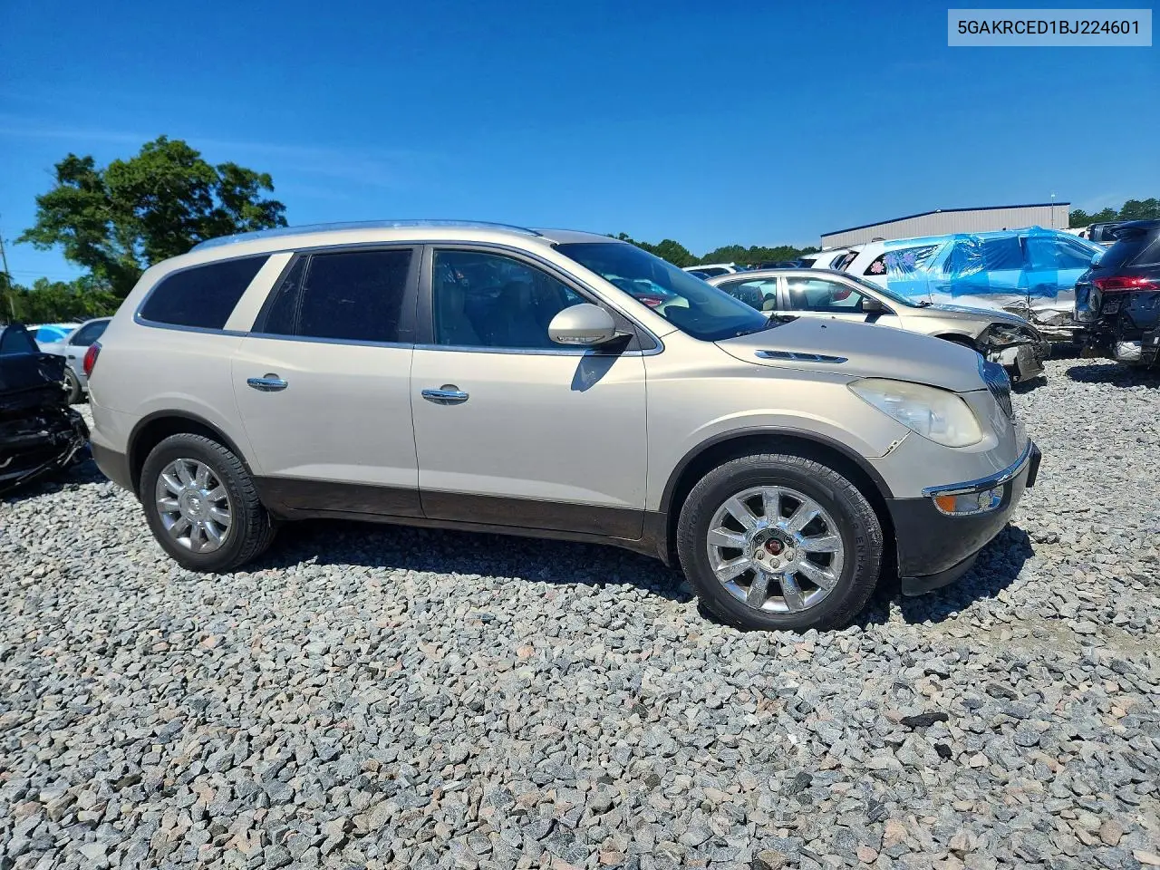 2011 Buick Enclave Cxl VIN: 5GAKRCED1BJ224601 Lot: 58599716
