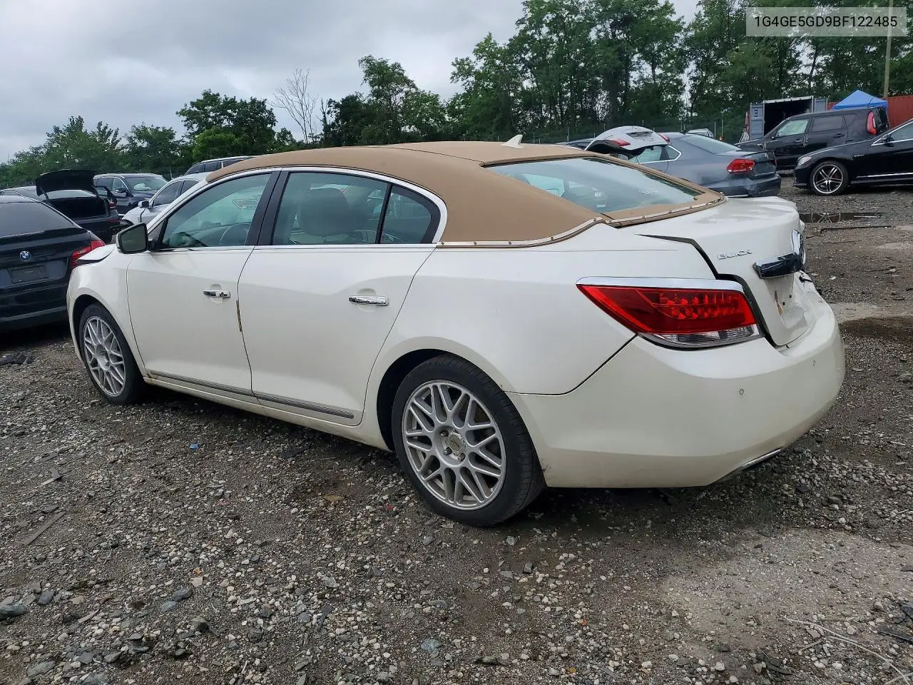 2011 Buick Lacrosse Cxs VIN: 1G4GE5GD9BF122485 Lot: 59689466